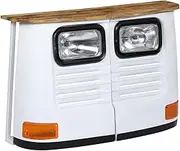 Generic Truck Sideboard Solid Mango Wood White,246243