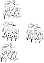 Luxshiny 4sets Elegant Dried Branches for Christmas Decor Plastic Decor Accents for Home Hotel Decor 5pcs*4