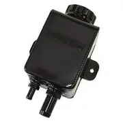 Aeroflow Fabricated Square Power Steering Reservoir - Black, AF77-1025BLK