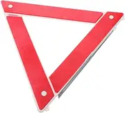 CHILDWEET 2pcs Foldable Emergency Reflective Triangle Sign High Reflectivity Roadside Safety Warning Tool Portable Car Stop Sign for Vehicle Emergency Use