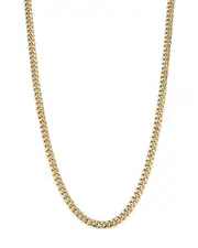 Bloomingdale's Fine Collection Men's Miami Cuban Link Chain Necklace in 14K Yellow Gold, 24
