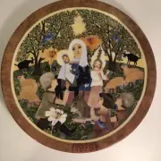 Konigszelt Bavaria Hedi Keller Die Anbetung Collector Plate The Adoration 1979
