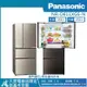 【Panasonic 國際牌】610公升 一級能效智慧節能對開四門無邊框玻璃冰箱-翡翠金 NR-D611XGS-N_廠商直送