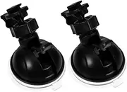 OKUMEYR 2pcs Dash Cam Mount Holder with Rotation and Strong Suction Cup Mini Suction Cup Compatible with Various Car Cameras for Optimal Viewing Angles