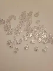 NEW LEGO 20X TRANSPARENT ANGULAR BRICK 1X1 #35388.