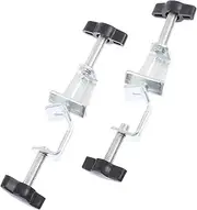 NAMOARLY 2Pcs Right Angle Clamp Holder Adjustable Boss Head Support for Chemistry Supplies Construction for School Lab Equipment