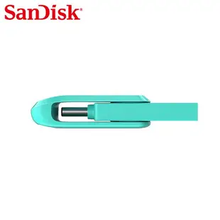 SanDisk Ultra GO OTG 雙用旋轉隨身碟 64G 馬卡龍綠 (SD-DDC3-G-64G)