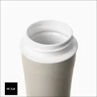 在飛比找momo購物網優惠-【HOLA】法國 FORUOR 森沐真空曲線陶瓷保溫瓶-米色