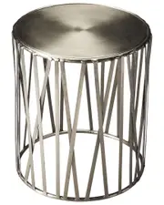 Butler Specialty Company Kruse Iron 15.5in Drum Table