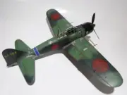 Tamiya 1/48 Zero Fighter Model 52 Completed Built & Painted