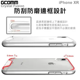 【GCOMM】iPhone XR 晶透軍規防摔殼 Crystal Fusion(軍規 防摔 iPhone XR)