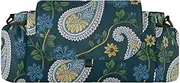 miaozhen Retro Trendy Floral Paisley Blue Green stroller console organizer stroller caddy bag socks acesorios para baby accesorios para carro de ni?os para frio