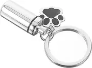 Pet Urn Keychain Pendant for Ashes Memorial Keepsake Jewelry Design for Pet Owners to Honor Beloved Companions
