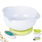 5Kg Kitchen Scale W/ 2 Bowl Lcd Display 1G Graduation Medicinal Tray Platform...