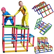 Funphix Climbing Frame Giant Construction Set (300 pcs) - Indoor & Outdoor - Fun & Educational Learning Toy