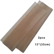 2 pcs 13" Screen Printing Squeegee 33cm Wood Ink Scraper Water Type Press Tool