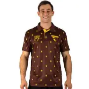 AFL 'Mulligan' Golf Polo - Hawthorn Hawks - Adult - Mens - Polo