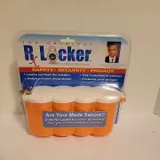 Prescription Medicine Safe. Keep Safe From Children Rx Bottle Locker Great Gift