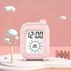 Fun Learning Companion Kids Alarm Clock Temperature Display Clock Cute Design