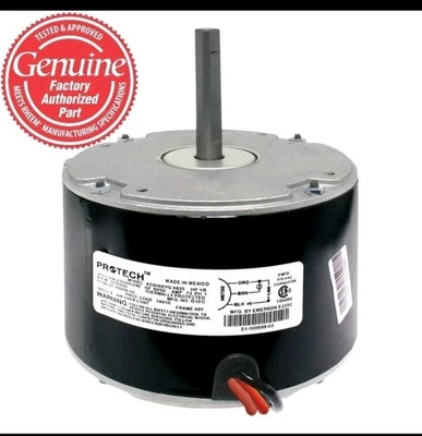 Rheem 51-100999-03 Condenser Motor 1/6 HP 1075 RPM 1 SPD 208-230/1/50-60