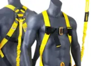 KwikSafety SCORPION ANSI Fall Protection Safety Harness With 6ft Lanyard