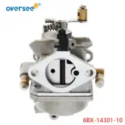 6BX-14301-10 11 00 Carburetor Carb Assy fit Yamaha Outboard Engine F6 6HP 4T
