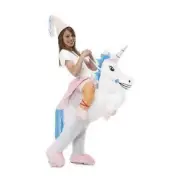 UNICORN Fancy Dress Inflatable Suit - Fan Operated Costume