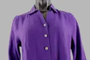 NEW Orvis Women's Button Front 100% Linen 3/4 Sleeve Top Size M(10/12)