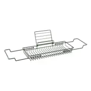 Powder Coated Bath Caddy Matte Black