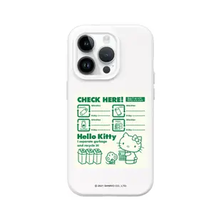 犀牛盾 適用iPhone SolidSuit經典背蓋防摔手機殼/Hello Kitty-Hello Kitty 愛環保