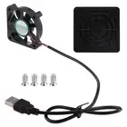 1PC 5V USB Connector PC Fan Heatsink Exhaust Cooling Fan w/45cm Cable 50x50X10mm