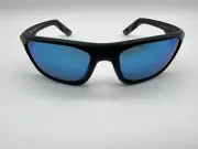 NEW Costa Del Mar WHITETIP PRO Polarized Sunglasses Matte Black/ Blue Glass 580G
