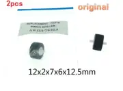 2pcs 12x2x6mm Pinch Roller for Cassette Deck Recorder Tape for JVC TD-W CA-D622
