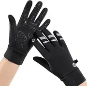 [Generic] Screen Touch Gloves, Waterproof Winter Gloves, Waterproof Warm Outdoor Mittens | Thickened Cold Weather Mittens for Cycling, Hiking