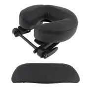 Salon Massage Table Face Cradle Folding SPA Chair Headrest Platform Cushion black 28cm