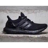 在飛比找Yahoo!奇摩拍賣優惠-adidas ultraboost 3.0 全黑 編織 馬牌