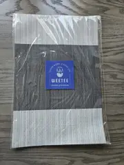 Weetee Placemats Set Of 8 Black and White
