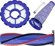 DC50 Roller Brush and Fiter Replacement Compatible With Dyson DC50 Animal Multi Floor Complete Vacuum Cleaner, Washable Filters Brush Set, Replace Part 964705-01 965081-01 965080-01