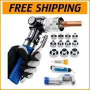 Efficient Hydraulic Swaging Tool with 11 Dies – Perfect for HVAC Applications