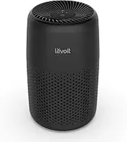 LEVOIT Air Purifier for Bedroom Home, Ultra Quiet HEPA Filter Cleaner with Fragrance Sponge & 3 Speed for Better Sleep, Allergies, Pet Dander, Odour, Smoke, Office, Desktop, Core Mini Black (black)