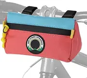 BATTIPAW Bike Handlebar Bag, Bike Bag for Front Handlebars, Waterproof Triangle Bike Storage Bag for Balance Bikes, Mountain Bikes, and Road Bicycles