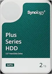 Synology HAT3300-2T Plus Series 2TB 5400 RPM 3.5" Internal SATA 6 Gb/s Hard Disk Drive