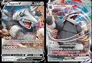 Aggron V & Vmax 097/172 Brilliant Stars - Ultra Rare Pokemon Card Lot