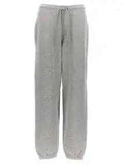 [Moncler] Moncler-Lurex Joggers Pantaloni Grigio-Donna L Gray