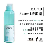 在飛比找momo購物網優惠-【MOOD】洗鞋神器補充罐3入720ML-清潔除臭外出防水補