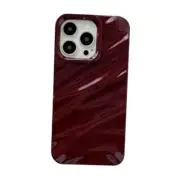 Caseative for iPhone 13 Pro Case,Water Ripple Pattern Curly Wave Shape Soft