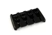 NEW - Quick Release Modern Style 4-String Bass Bridge - BLACK