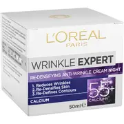 L'Oreal Paris Wrinkle Expert Night Cream 55+ 50mL
