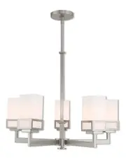 Livex Harding 5 Light BN Chandelier