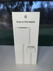 NIB Apple A1368 30-Pin to VGA Adapter MC552ZM/B iPhone iPad iPod